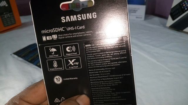 SAMSUNG EVO Plus 32 GB Micro SD Card Unboxing & Overview смотреть онлайн