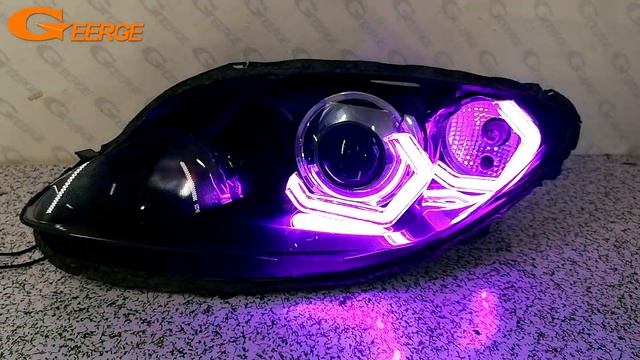 For SEAT Leon Mk2 1P Altea Concept M4 Iconic Style Multi Color RGB LED Angel Eyes Kit Halo Rings смотреть онлайн