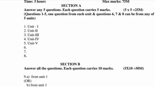 AKNU Model Paper /Question Paper Pattern 2022|ADIKAVI NANNAYA UNIVERSITY MODEL PAPER смотреть онлайн