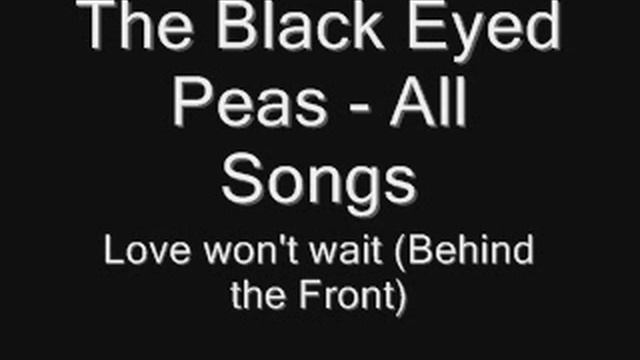 14. The Black Eyed Peas ft. macy Gray - Love won't wait смотреть онлайн