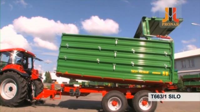 Прицепы тандемы PRONAR T663 и T683