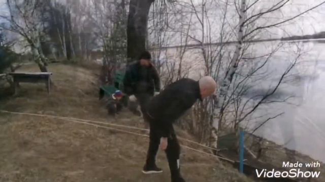Самодельная лестница на Волгу. смотреть онлайн