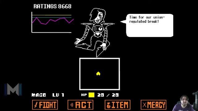 Undertale: No Hit Mettaton EX - (12341 Ratings) смотреть онлайн