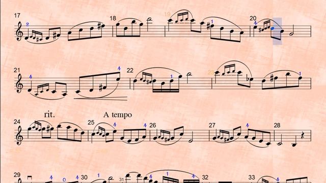 Wohlfahrt Op 45 Violin Etude no 42 tempo=60 смотреть онлайн