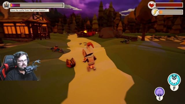 Forget dogs, my cat SHOOTS LASERS!! - Catju Adventure- Indie game смотреть онлайн