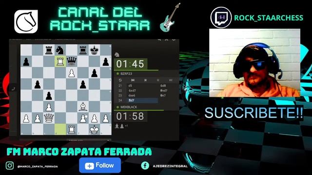 TORNEO MEMORIAL EMANUEL LASKER / #ajedrez #ROCK_STAARCHESS #ajedrezchileno #chess24 смотреть онлайн