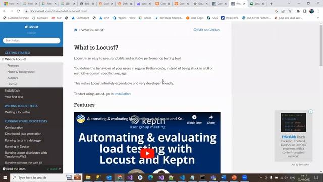 1. Locust performance testing tool introduction смотреть онлайн