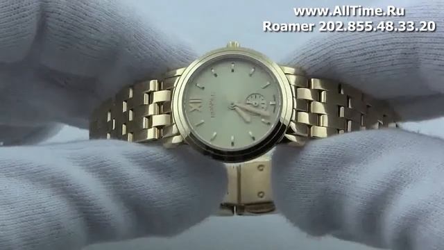 Женские наручные швейцарские часы Roamer 202.855.48.33.20 смотреть онлайн