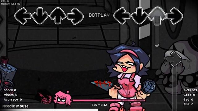 FNF Needlemouse But Pico Corruption And Nene Sing It | FNF Wednesday Infidelity Cover