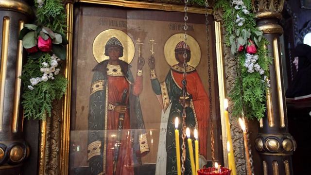 Акафист святым благоверным князьям Борису и Глебу смотреть онлайн
