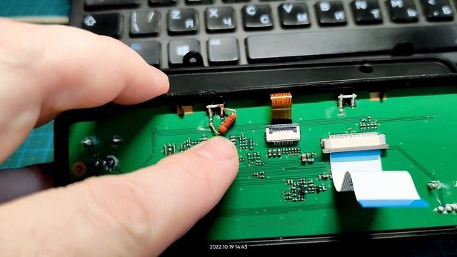 TYT MD 9600. White screen, repair. смотреть онлайн