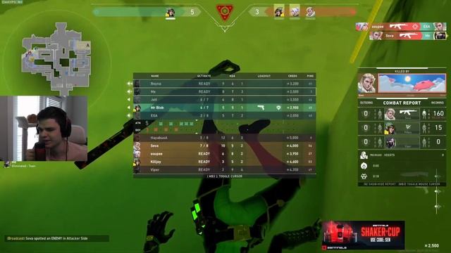 MVP SEN SICK VIPER ICEBOX VALORANT RANKED GAMEPLAY [ FULL MATCH VOD ] смотреть онлайн