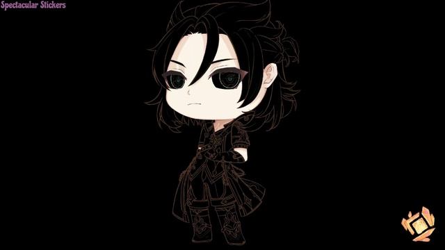 Chibi Albedo Timelapse смотреть онлайн