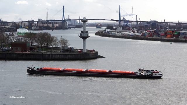 IONA | the transport of lifeboats from HATECKE shipyard to MEYER WERFT shipyard | 4K-Quality-Video смотреть онлайн