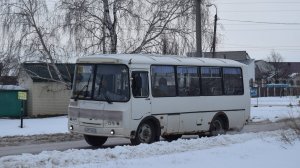 Автобус ПАЗ-32054 (Р 677 ХР 22). Покатушки по Новоалтайску.