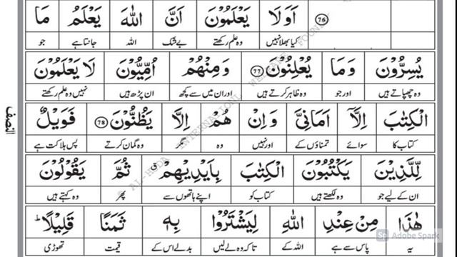002 Surah Al Baqarah 77 to 83 Grammar,English-Urdu Translation & Recitation by Sheikh Saad al Ghamd смотреть онлайн