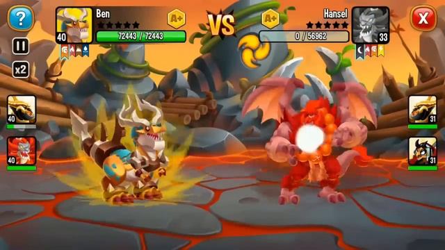 NEW BREEDING: Double Terra Dragon & Pure Flame Dragon | DRAGON CITY 😍 смотреть онлайн