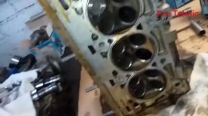 Nissan Almera, Ремонт ГБЦ K4M(K4J), Обрыв Ремня ГРМ