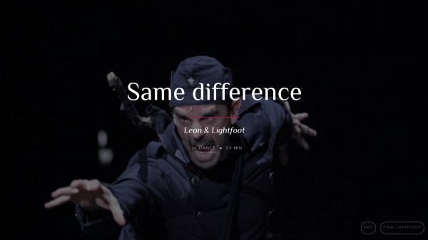 Same difference