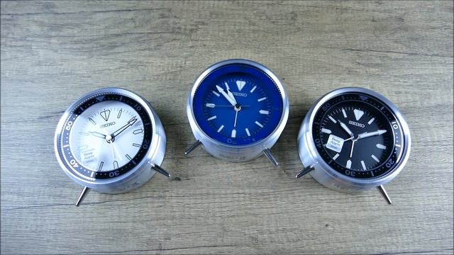 On the Wrist, from off the Cuff: Seiko Clocks – Mai T Bedside Alarm; A More Literal Desk Diver смотреть онлайн