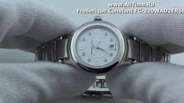 Женские наручные швейцарские часы Frederique Constant FC-220WAD2ER6B смотреть онлайн