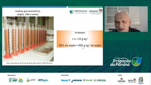 CAPACIDADE DE ARMAZENAMENTO E DISPONIBILIDADE DE ÁGUA NO SOLO PARA AS PLANTAS com Jonez Fidalski смотреть онлайн
