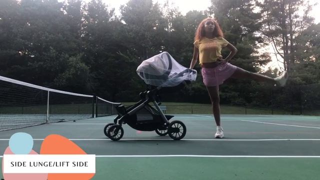 12 Minute- POSTNATAL STROLLER WORKOUT | With Baby | Move with Lucia смотреть онлайн