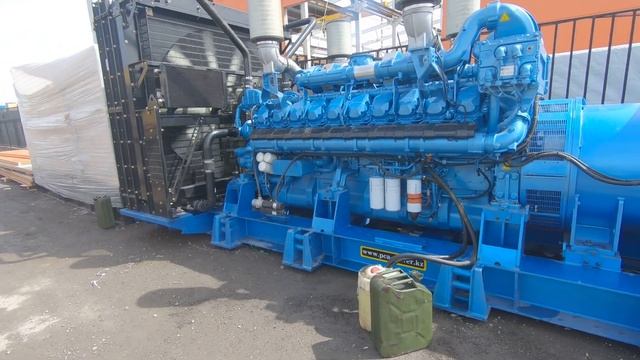 Мощнейший дизельный генератор 2500 кВа смотреть онлайн