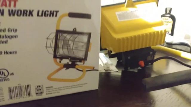 walmart hyper tough 500 watt work light review works great смотреть онлайн