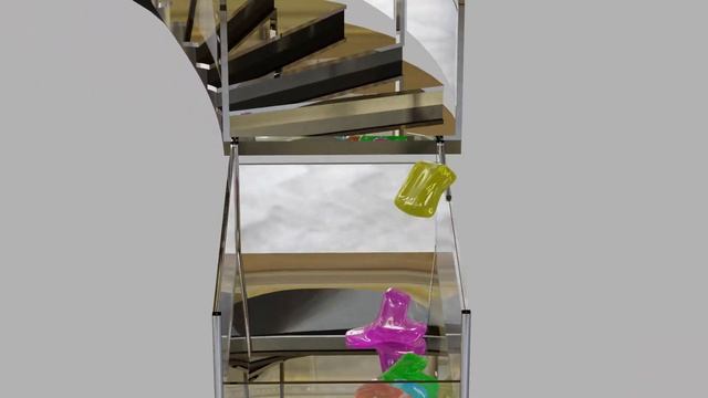 Jelly Tetris Race - Spiral Staircase Cup смотреть онлайн