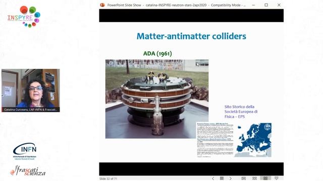 Strangeness in the Neutron stars investigated at the DAFNE accelerator (Catalina Curceanu) смотреть онлайн