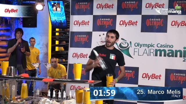 Marco Melis Olympic Casino Flair Mania 2014 смотреть онлайн