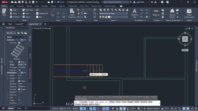 AutoCAD Architecture tutorial 2024 / AutoCAD Course 2025 for beginner / Part 01 смотреть онлайн