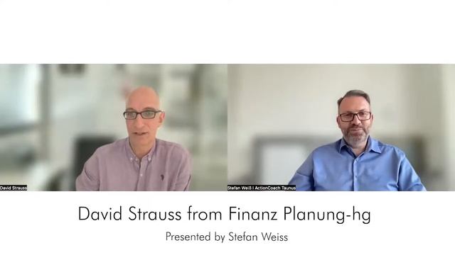 Interviewreihe mit David Strauss von Finanzplanung - Präsentiert von Stefan Weiß смотреть онлайн