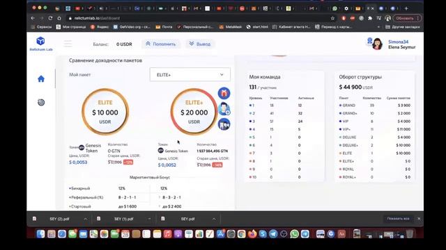 Relictum Pro.  Подробности