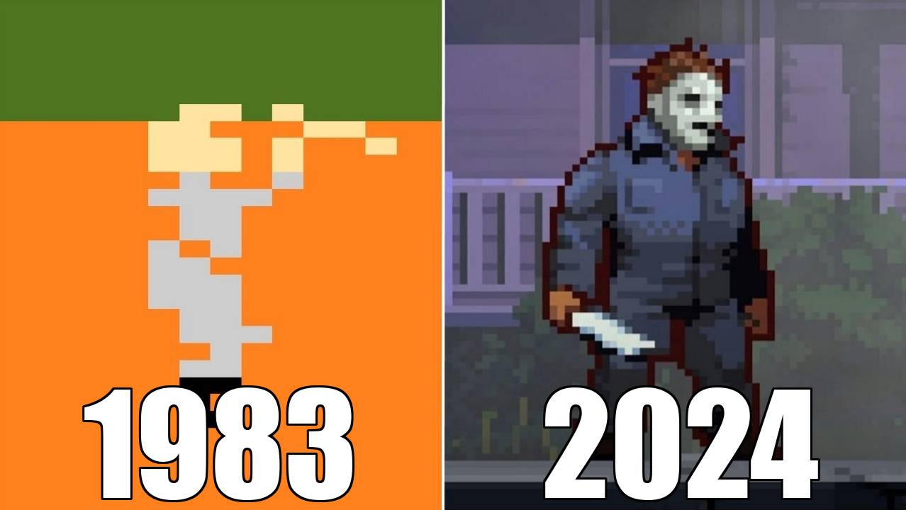 Эволюция серии игр Halloween [1983-2024] смотреть онлайн