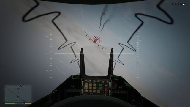 GTA 5 Next-Gen (PS4) - P-996 Lazer Jet (F-16 Fighting Falcon) смотреть онлайн