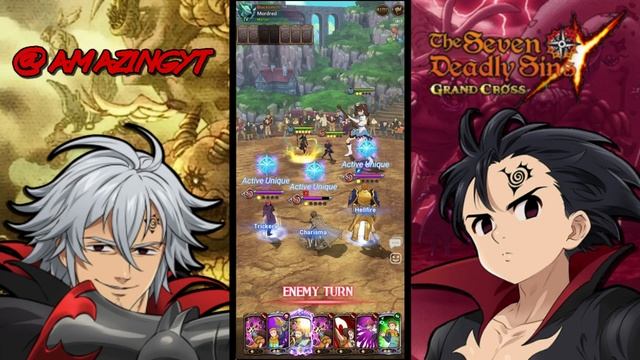 Blue Diane & King Ult Rush Dominates the Mono Red Meta! (Geared PvP) Seven Deadly Sins Grand Cross смотреть онлайн