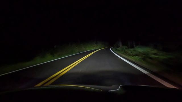 Night driving Tail Of The Dragon during Miata’s At The GAP 2024 part 1 смотреть онлайн