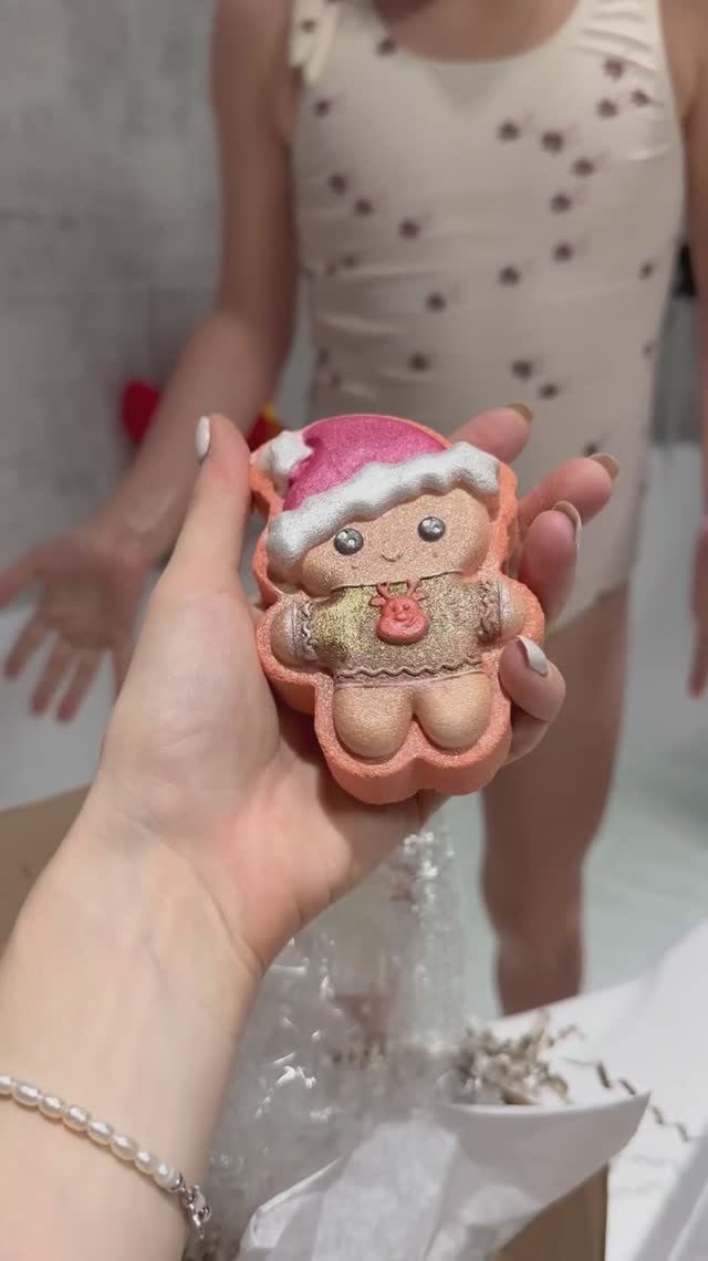 🍪🌈🎄Ароматная Новогодняя бомбочка Имбирный пряник Печенька смотреть онлайн