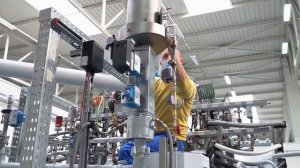 Installation of a Sinter HIP Furnace - PVA TePla
