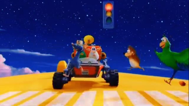 Белый и зелёный Буба. Аниме смотреть онлайн