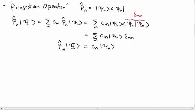 More Dirac Notation in QM смотреть онлайн