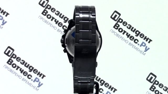 Часы Casio EDIFICE EFV-540DC-1B - Круговой обзор от PresidentWatches.Ru