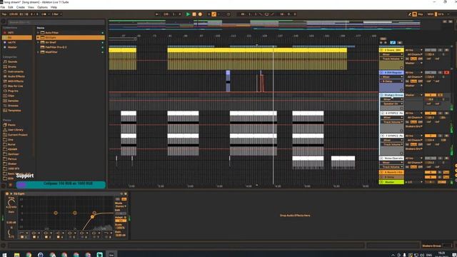 42. Deep Progressive. Anjuna style. Final. Free project for Ableton Live. смотреть онлайн