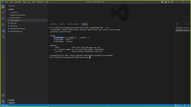 13. Locust performance testing tool - HAR file to Locust Script file conversion смотреть онлайн