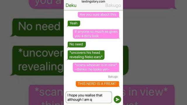 Neko deku •Mina x Deku• part 3 смотреть онлайн