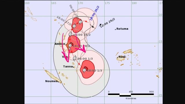 Invest 94P (08F) Likely to Develop; Growing Cyclone Threat to Vanuatu | GTO - Feb 26, 2023 смотреть онлайн