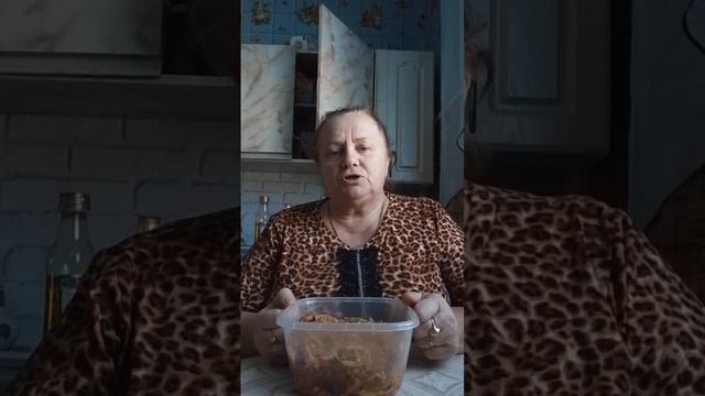 Салат с крахмальной лапши. смотреть онлайн