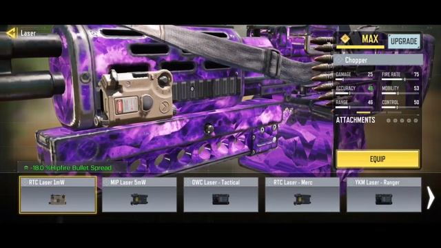 BEST CHOPPER Gunsmith in SEASON 4 No Recoil Fast ADS High Accuracy in COD Mobile... (META) смотреть онлайн